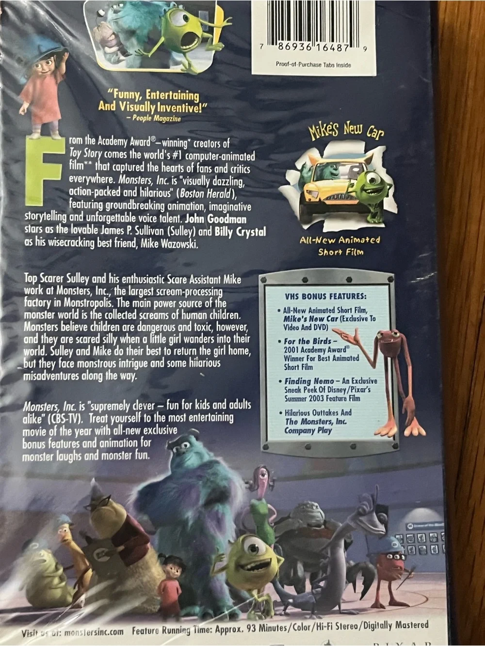 VHS Movie bundle deal (monster ink & ice age)